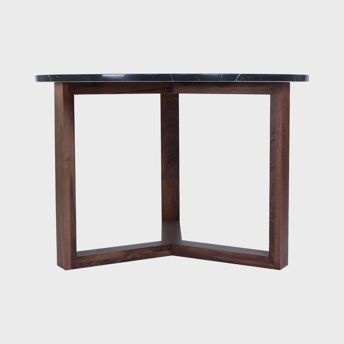 Central Roma 75cms Diametro Marmol Negro