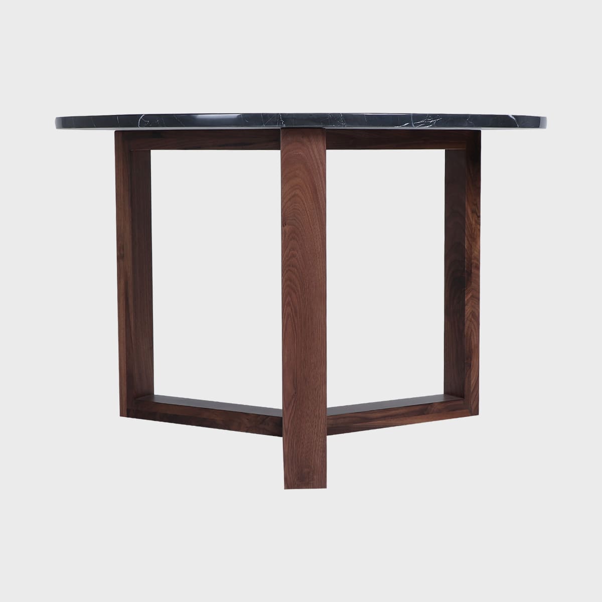 Central Roma 75cms Diametro Marmol Negro