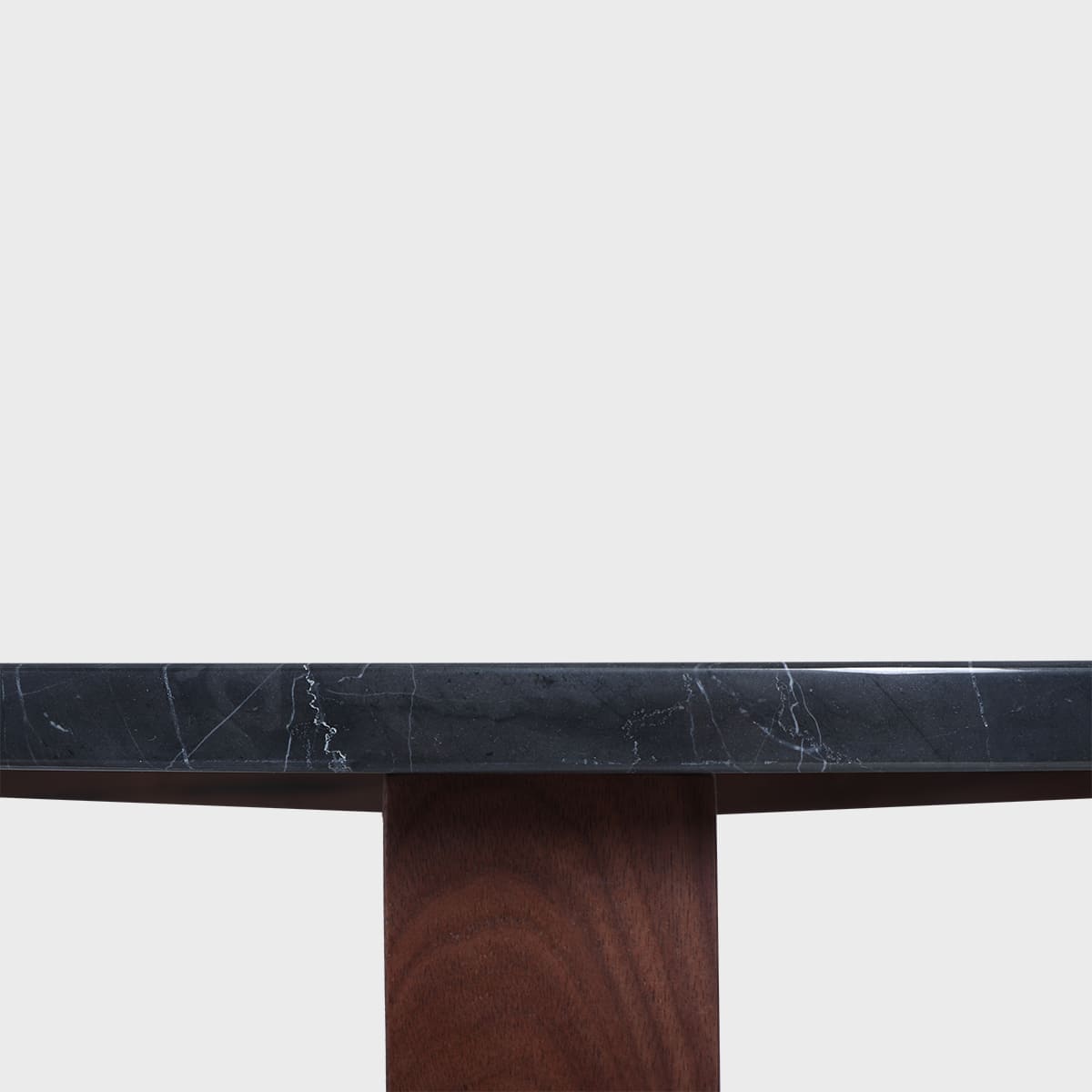 Central Roma 75cms Diametro Marmol Negro