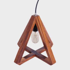 Lampara de Madera para Techo Rona