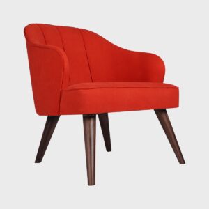 Sillón Patricia; vista semilateral de este novedoso modelo de sillón